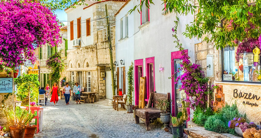 Aydın Çıkışlı Sığacık Çeşme Alaçatı Turu