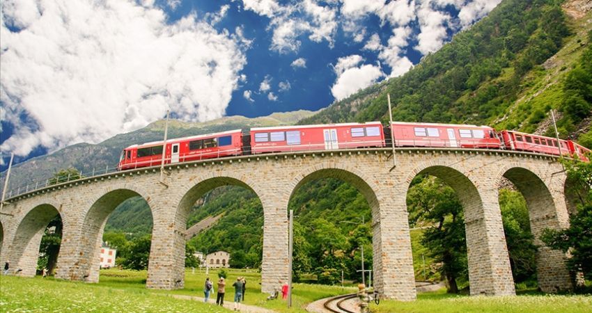 Aydın Çıkışlı Ramazan Bayram Özel Tren ve Teleferik ile Alp Dağları Turu