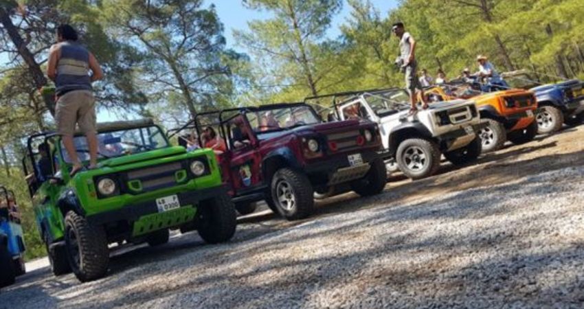 Aydın Çıkışlı Marmaris Jeep Safari Turu (Safari Turu ve Öğle Yemeği Dahil)
